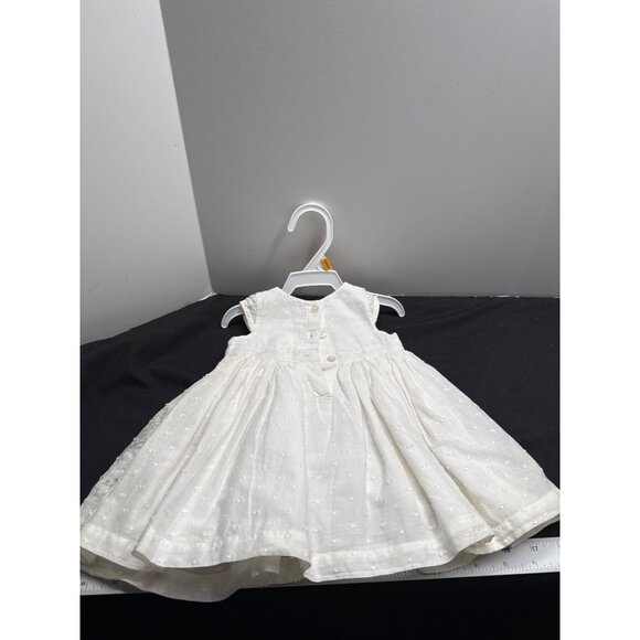 George Disney Baby Winnie The Pooh Dress First Size 50-56cm Cream White Flower C - Picture 7 of 11